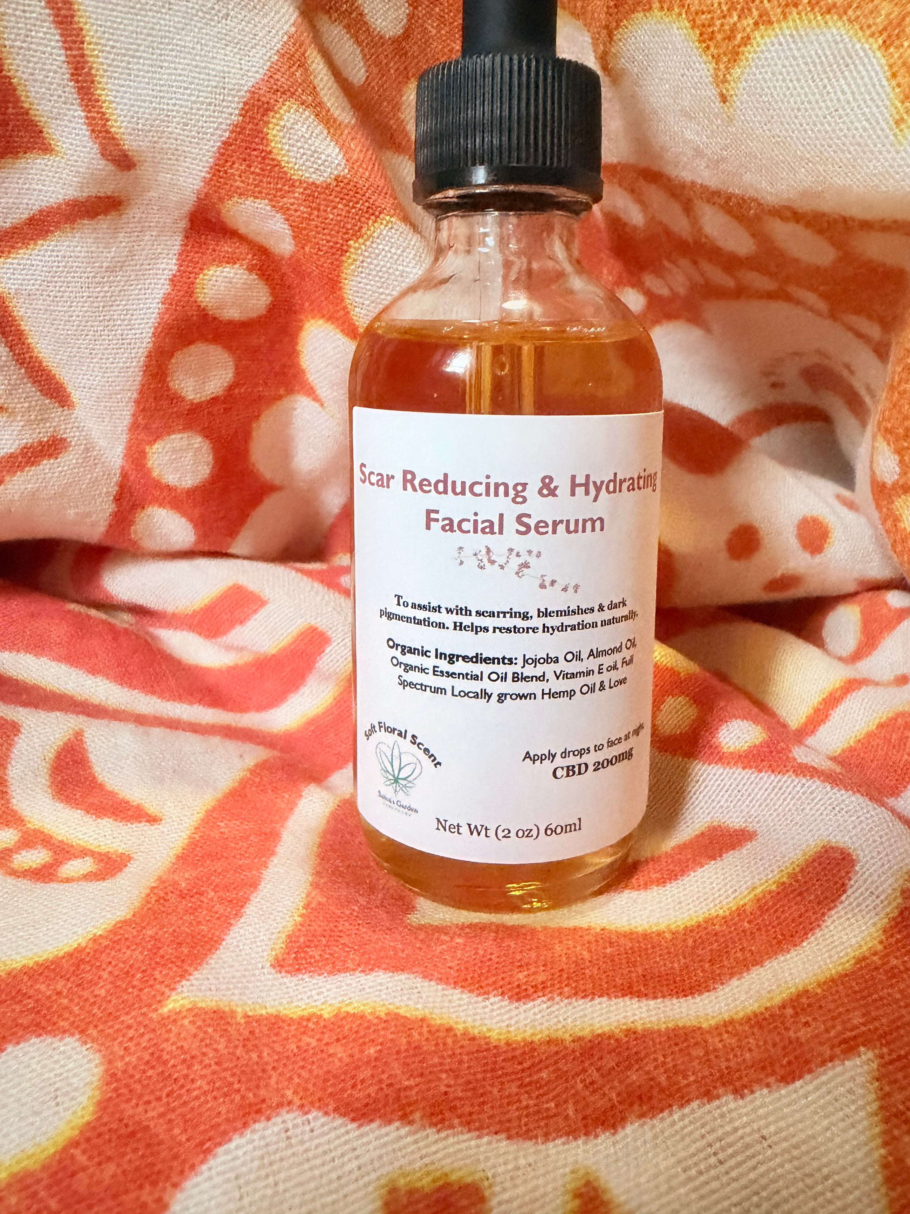 Scar Reducing and Hydrating Facial Serum